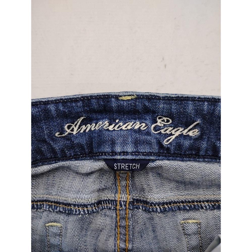 American Eagle Outfitters Artist Flare Jeans Women's Size 10 Long Y2k - Picture 5 of 12